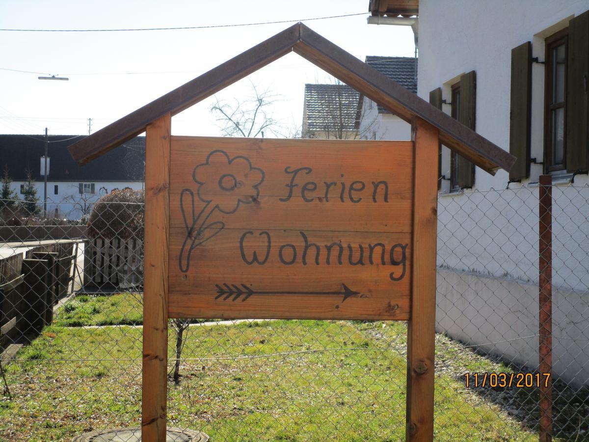 Ferienwohnung Rosa Obergessertshausen Exteriér fotografie